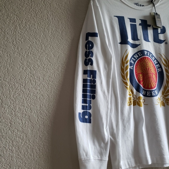 NWT Lucky Brand LS Miller Lite T-Shirt - Picture 5 of 5